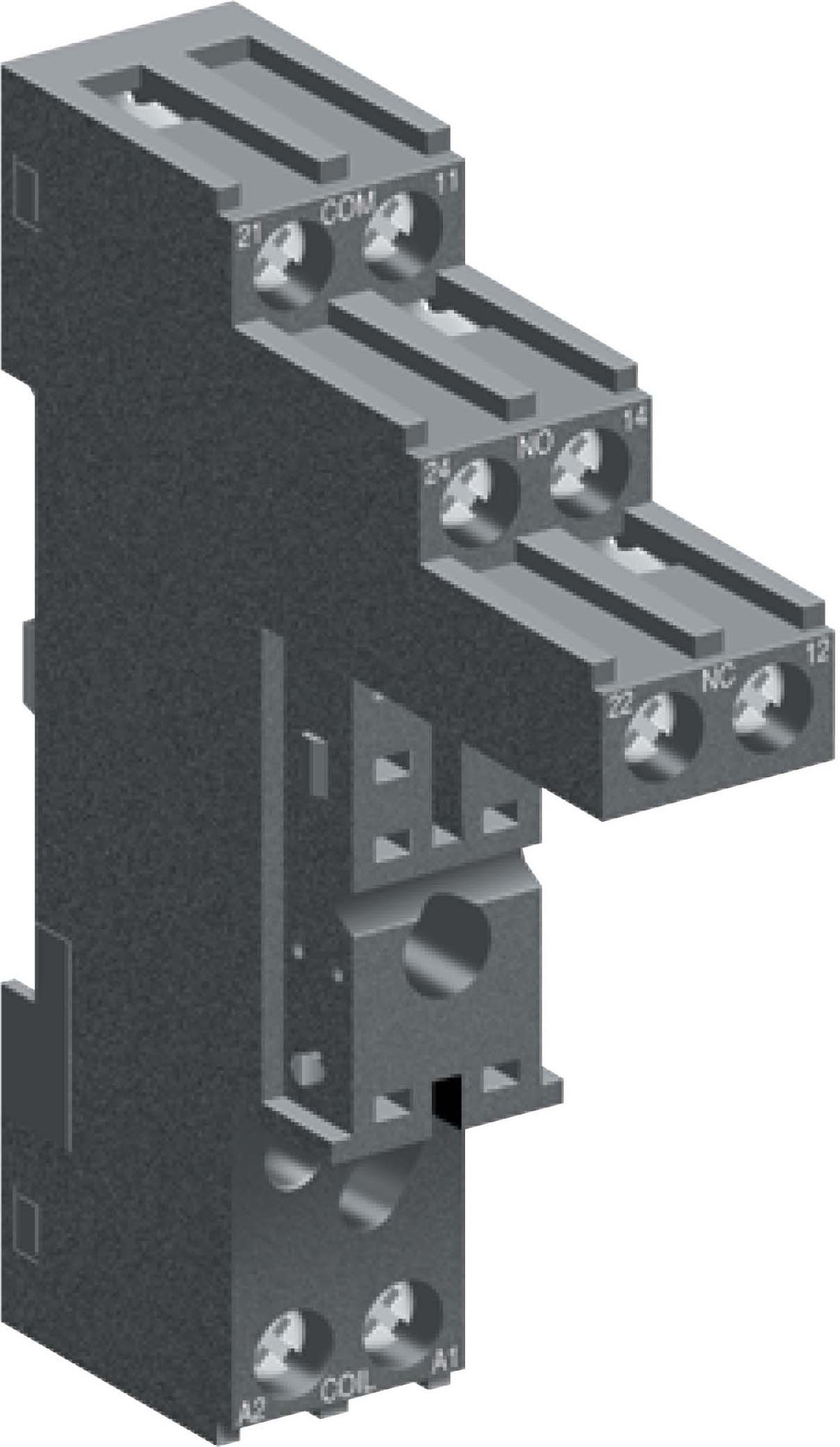 Schneider RSZE1S48M Stecksockel für Interfacerelais RSB1A160+RSB2A080, mit separaten Kontakten