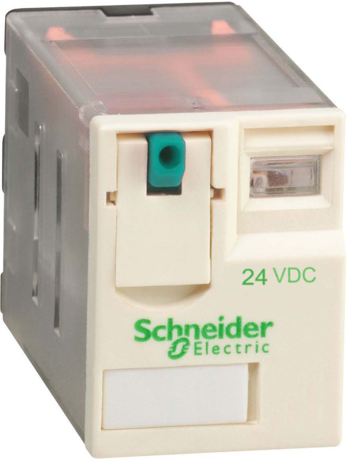 Schneider RXM4AB2BD Miniaturrelais RXM, 4 W, 6 A, 24 VDC, LED