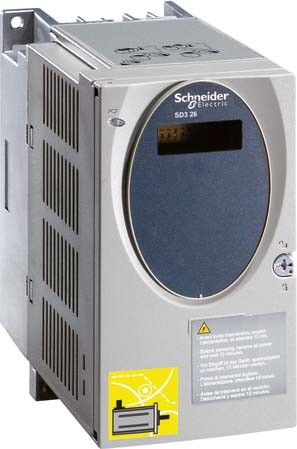Schneider SD326RU68S2 Schrittmotorverstärker Lexium SD326, 6,8 A, Puls/Richtung, Drehzahlüberwachung, Haltebremse, 115/230 V