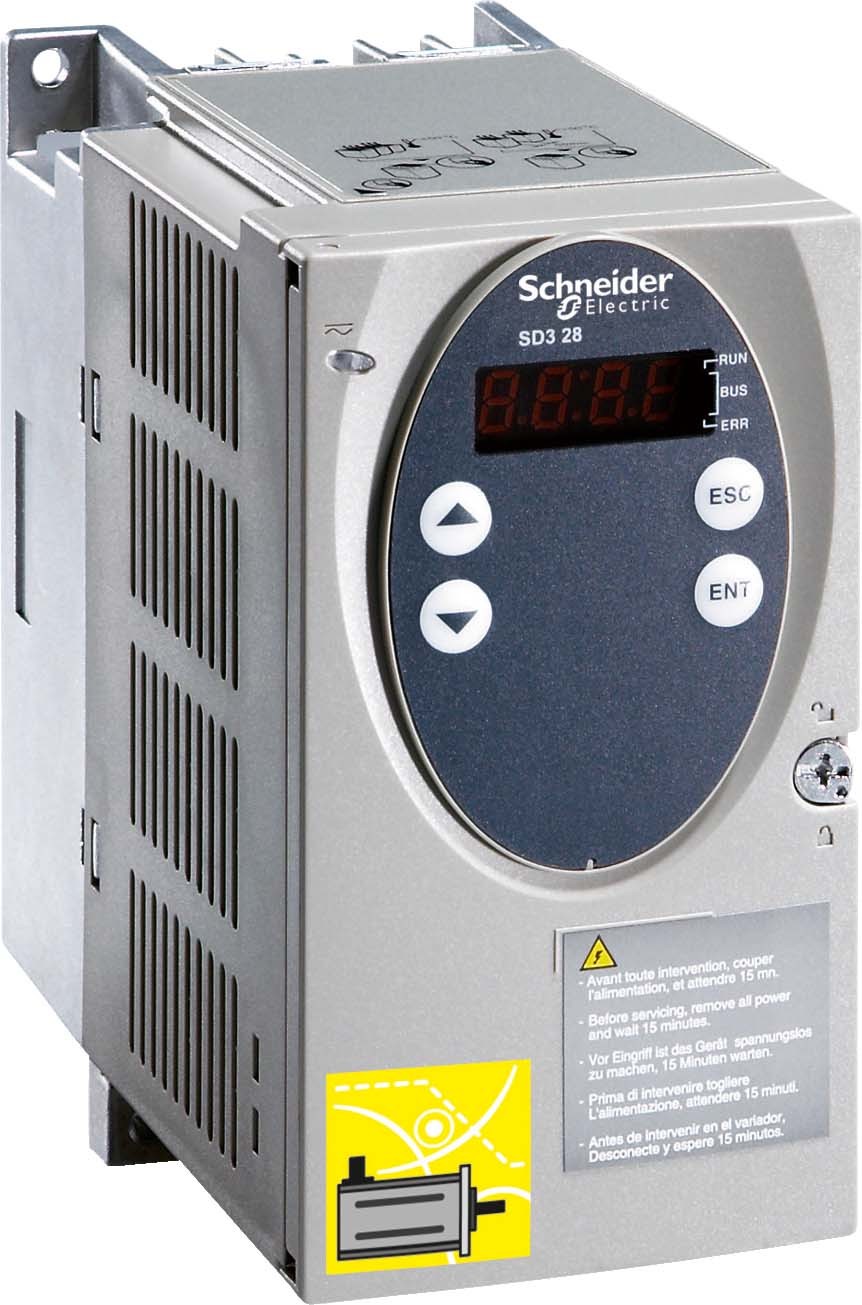 Schneider SD328BU68S2 Schrittmotorverstärker Lexium SD328, 6,8 A, Profibus DP, 115/230 V