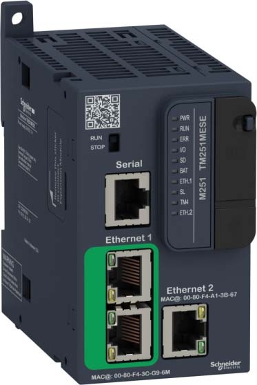 Schneider TM251MESE SPS-Steuerung, Modicon M251, 2x Ethernet, Modbus, 24 VDC
