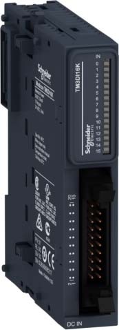 Schneider TM3DI16K Digitales Eingangsmodul, Modicon TM3, 16 Eingänge, 24 VDC, HE10