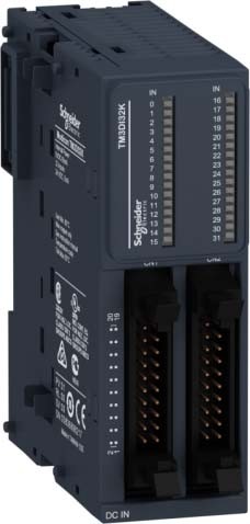 Schneider TM3DI32K Digitales Eingangsmodul, Modicon TM3, 32 Eingänge, 24 VDC, HE10