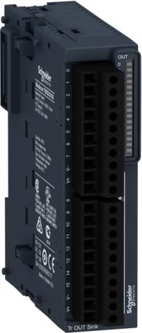 Schneider TM3DQ16U Digitales Ausgangsmodul, Modicon TM3, 16 Ausgänge, 24 VDC, Sink Transistor, Schraubklemmen