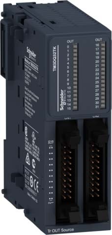 Schneider TM3DQ32TK Digitales Ausgangsmodul, Modicon TM3, 32 Ausgänge, 24 VDC, Source Transistor, HE10