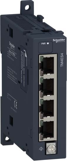 Schneider TM4ES4 Kommunikationsmodul, Modicon TM4, Ethernet Switch für SPS