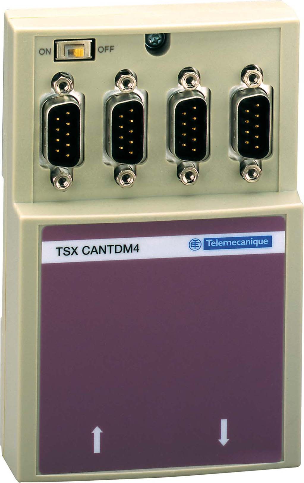 Schneider TSXCANTDM4 CANopen-Verteiler, mit 4x SUB-D9-Anschlüssen