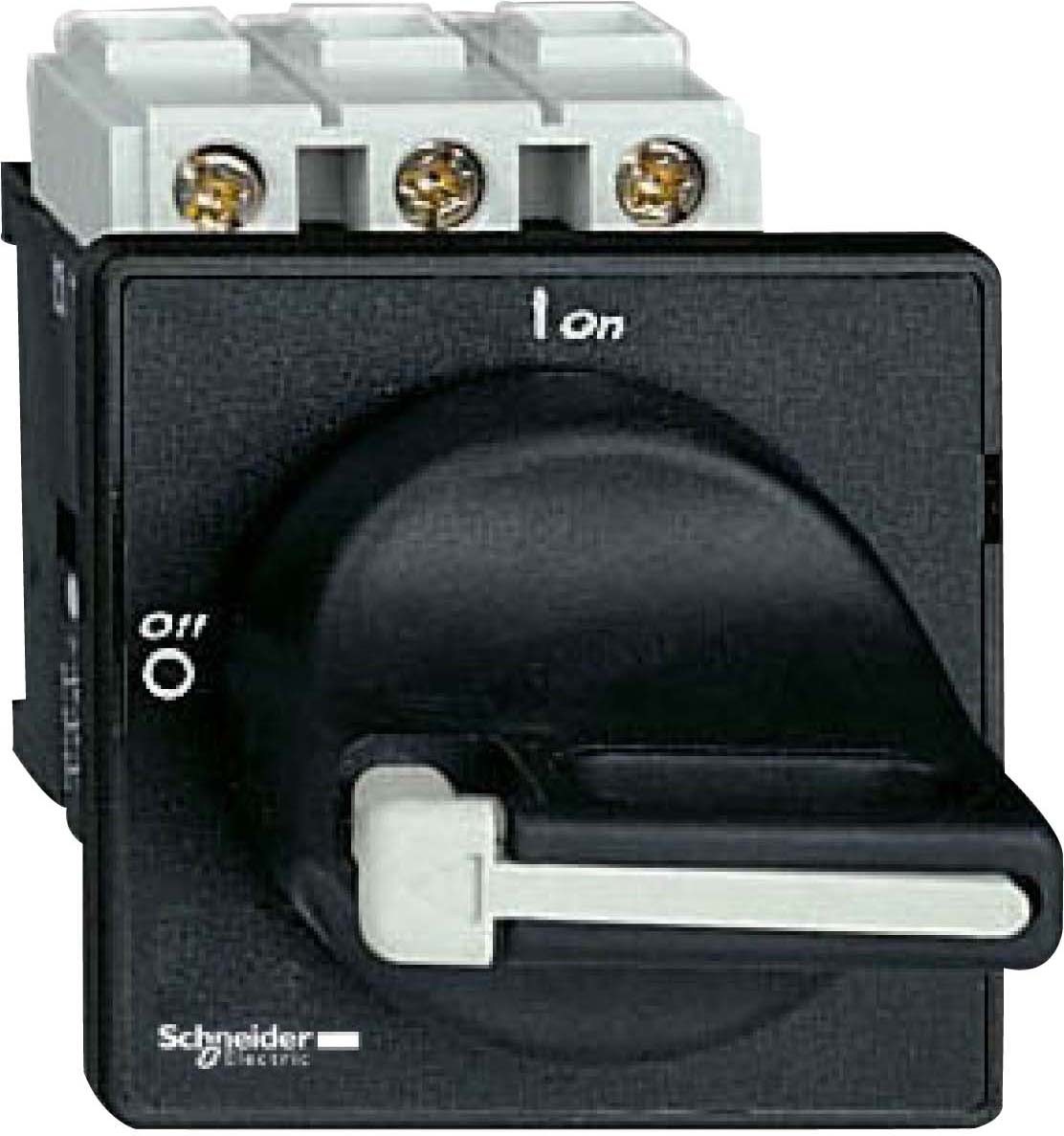 Schneider Electric VBD0 Hauptschalter D=22,5mm 3-polig 690V AC 25A Griff schwarz abschließbar