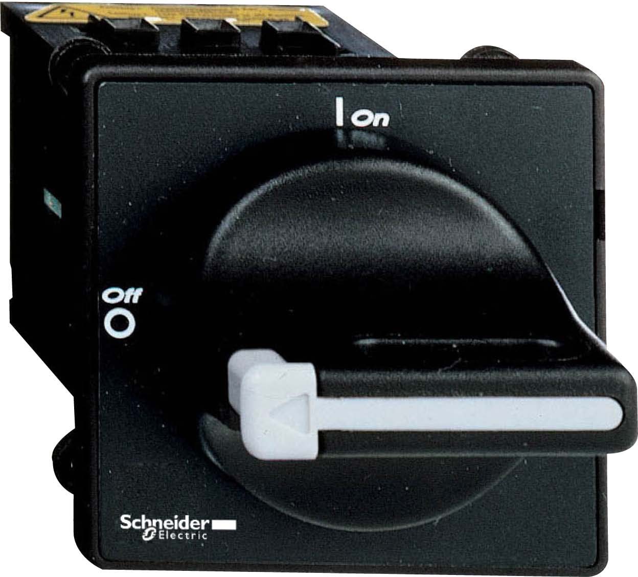 Schneider Electric VBDN20 Hauptschalter D=22,5mm 3-polig 690V AC 25A Griff schwarz abschließbar