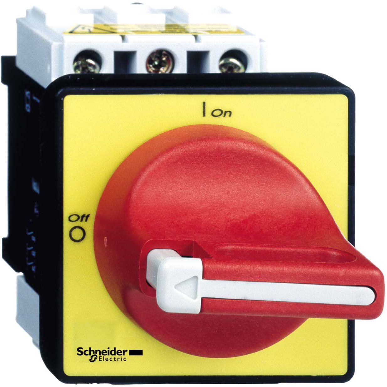 Schneider VCD0 Not-Aus/Hauptschalter, D=22,5mm, 3p, 690V, 25A, Griff rot abschließbar