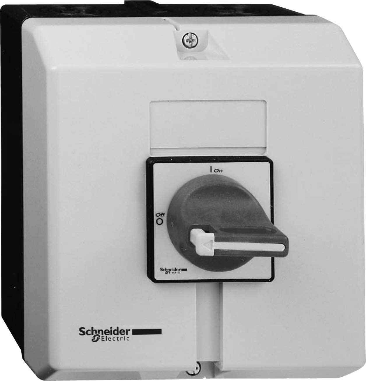 Schneider VCF4GE Not-Aus/Hauptschalter, 3p, 690V, 63A, +Aufbaugehäuse, Griff rot abschließbar