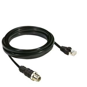 Schneider VW3S5101R30 Motorkabel, 4x 1,5 mm², geschirmt, offenes Ende, Stecker, für 3phasige Schrittmotoren an Verstärker Lexium SD3, 3 m