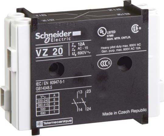Schneider Electric VZ20 Hilfsschalterblock 2S