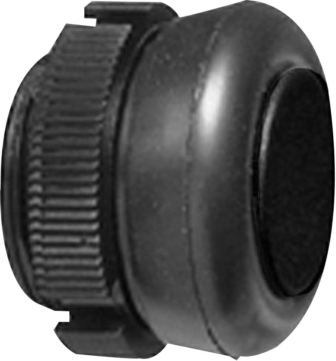 Schneider XACA9412 Drucktaster, Frontelement für Hängetaster XAC-A, schwarz, mit Schutzkappe
