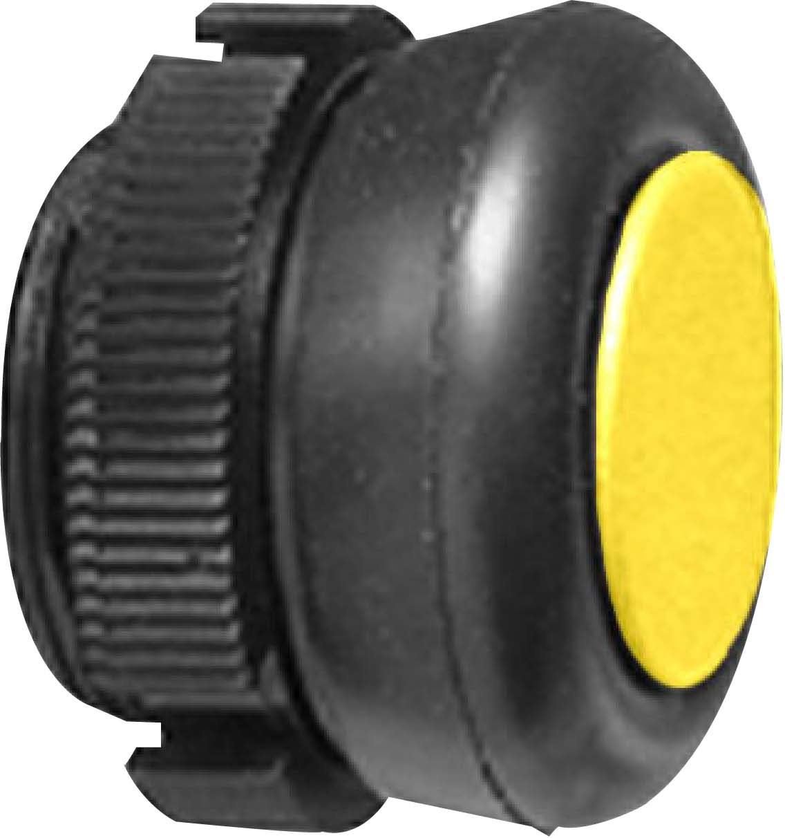 Schneider XACA9415 Drucktaster, Frontelement für Hängetaster XAC-A, gelb, mit Schutzkappe