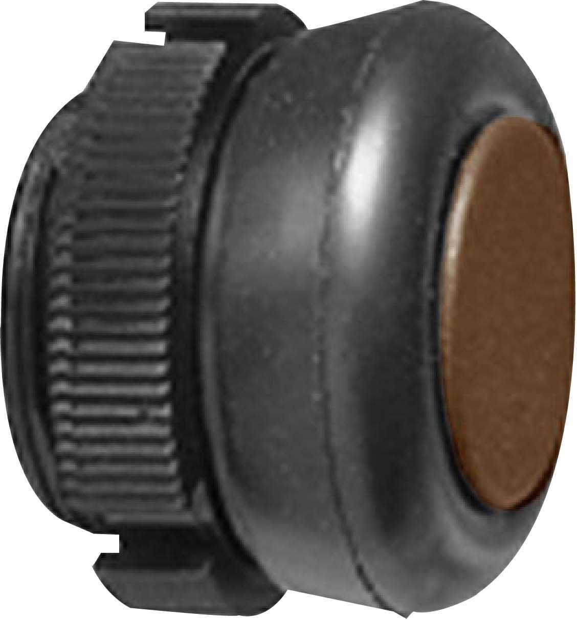 Schneider XACA9419 Drucktaster, Frontelement für Hängetaster XAC-A, braun, mit Schutzkappe