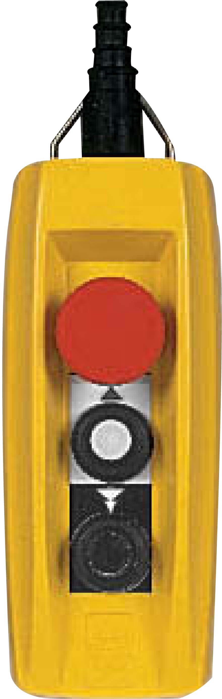 Schneider XACB3291 Hängetaster XAC-B, 2 Drucktaster 1 Not-Halt/Not-Aus-Taster