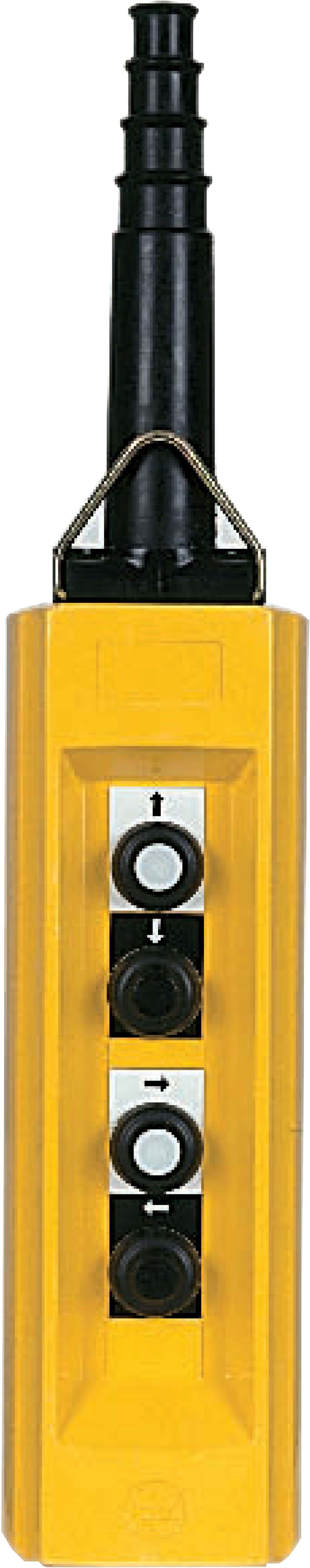 Schneider XACB491 Hängetaster XAC-B, 4 Drucktaster