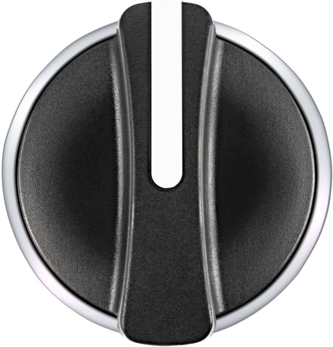 Schneider XB4BD21 Wahlschalter, Harmony XB4, Metall, 22mm, schwarz, 2 Stellungen, rastend, 1S