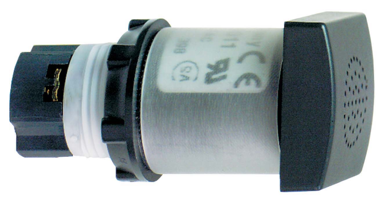 Schneider XB5KSB Buzzer, Summer, Harmony XB5, Kunststoff, unbeleuchtet, schwarz, 22mm, 90dB, 24V ACDC