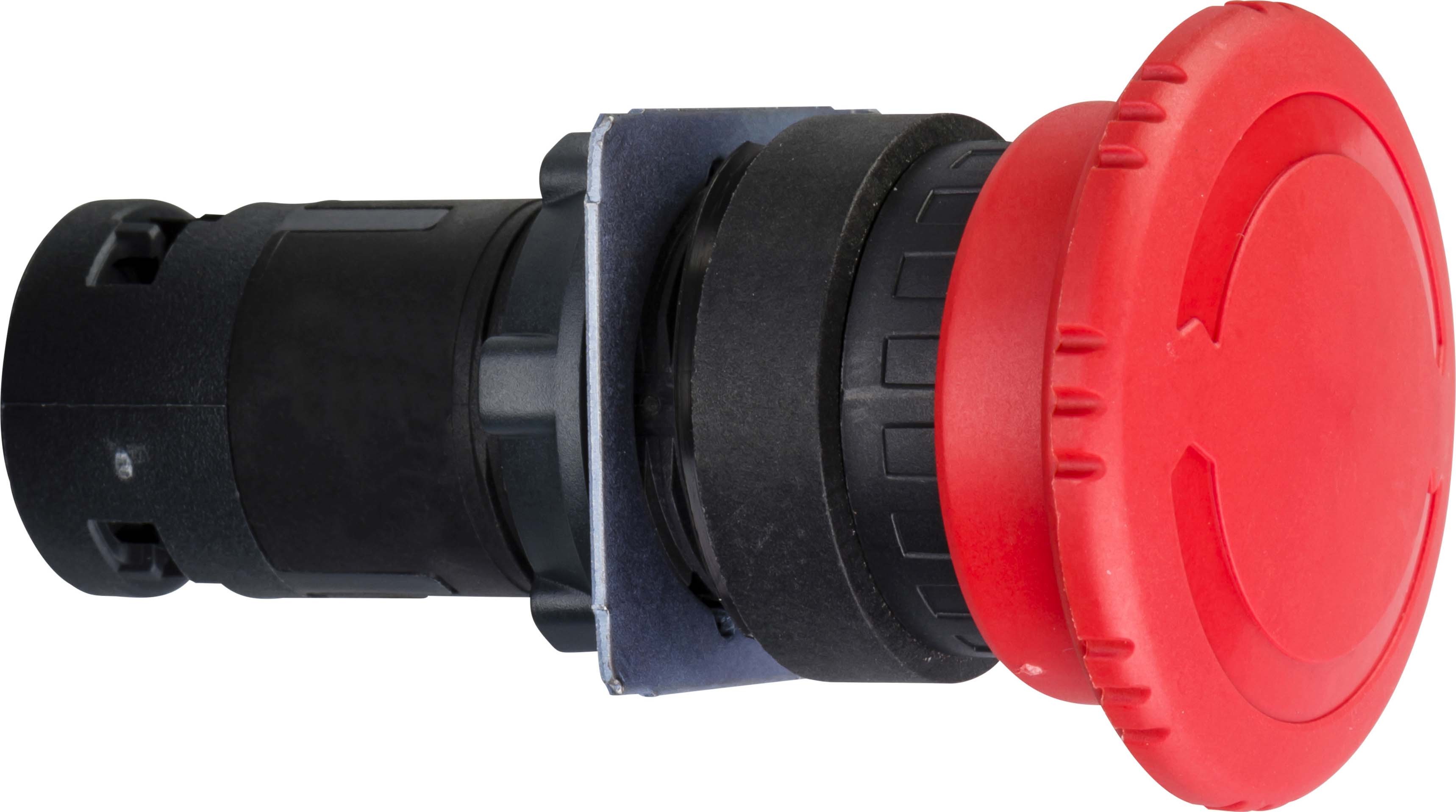 Schneider XB7ES542P Not-Halt/Not-Aus-Taster, Harmony XB7, Monoblock, Kunststoff, Ø22mm, rot, Drehentriegelung, 1Ö, Schraubklemme