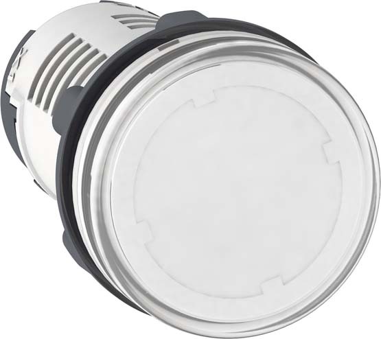 Schneider XB7EV07BP Leuchtmelder, Harmony XB7, Monoblock, Kunststoff, Ø22mm, transparent, integrierte LED, 24V ACDC, Schraubklemme
