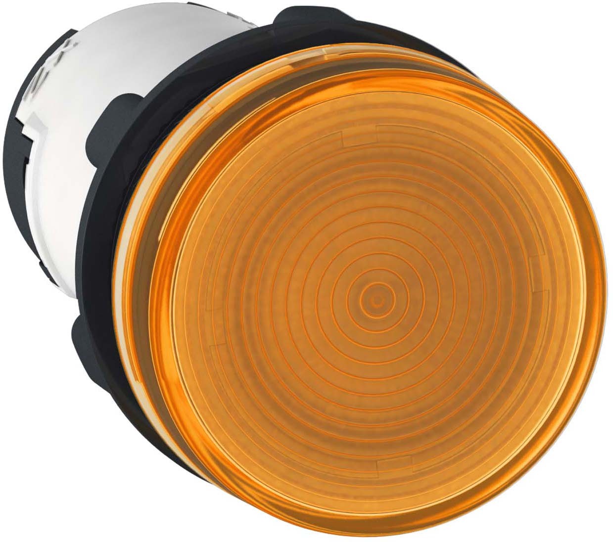 Schneider XB7EV78P Leuchtmelder, Harmony XB7, Monoblock, Kunststoff, Ø22mm, orange, Glühlampe, 230V AC, Schraubklemme