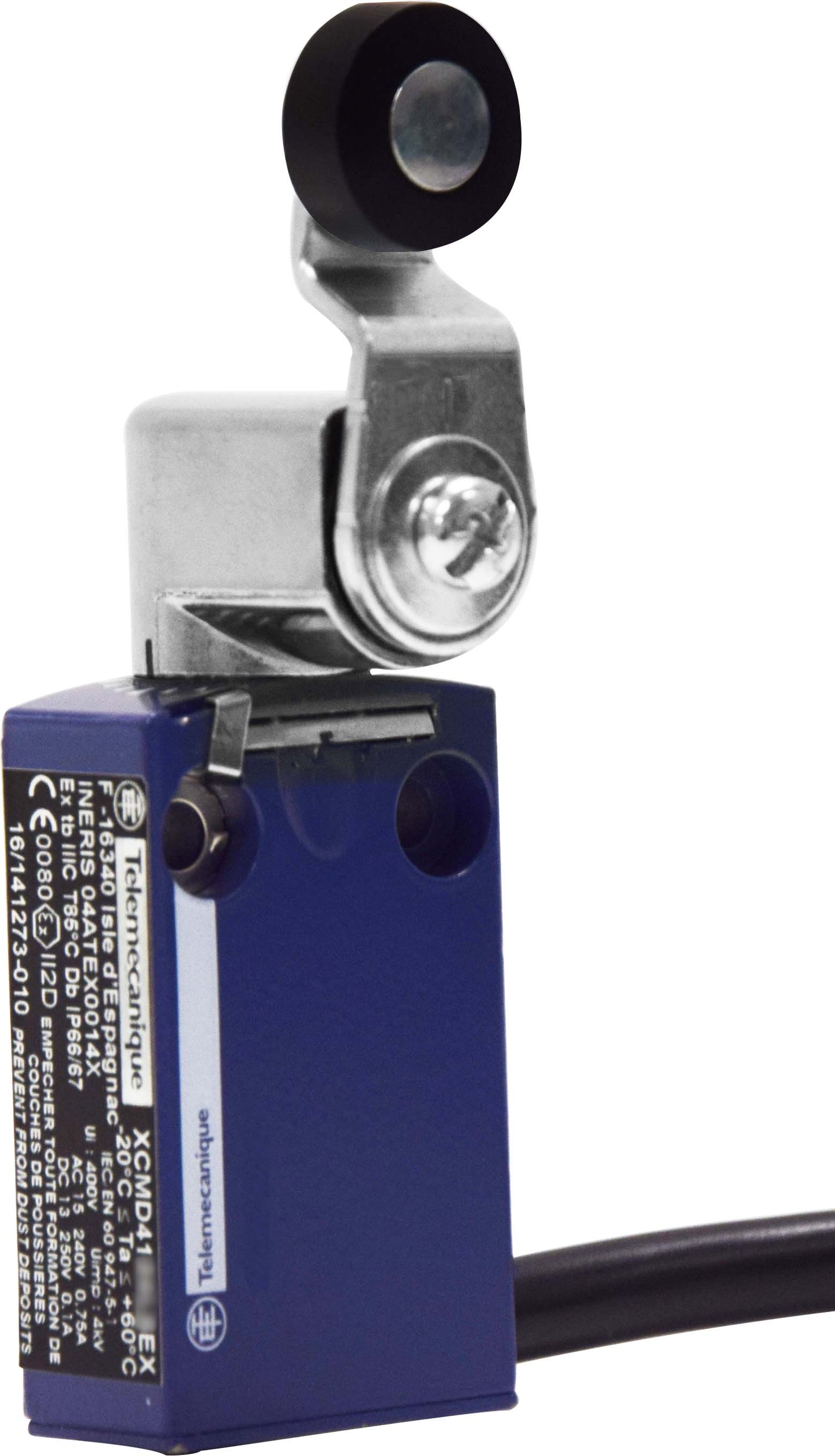 Schneider Electric XCMD4115L5EX XCMD Pos.sch. Rollenh. 2x 1Ö+1S Sprungfür 5 Meter Kabel ATEX