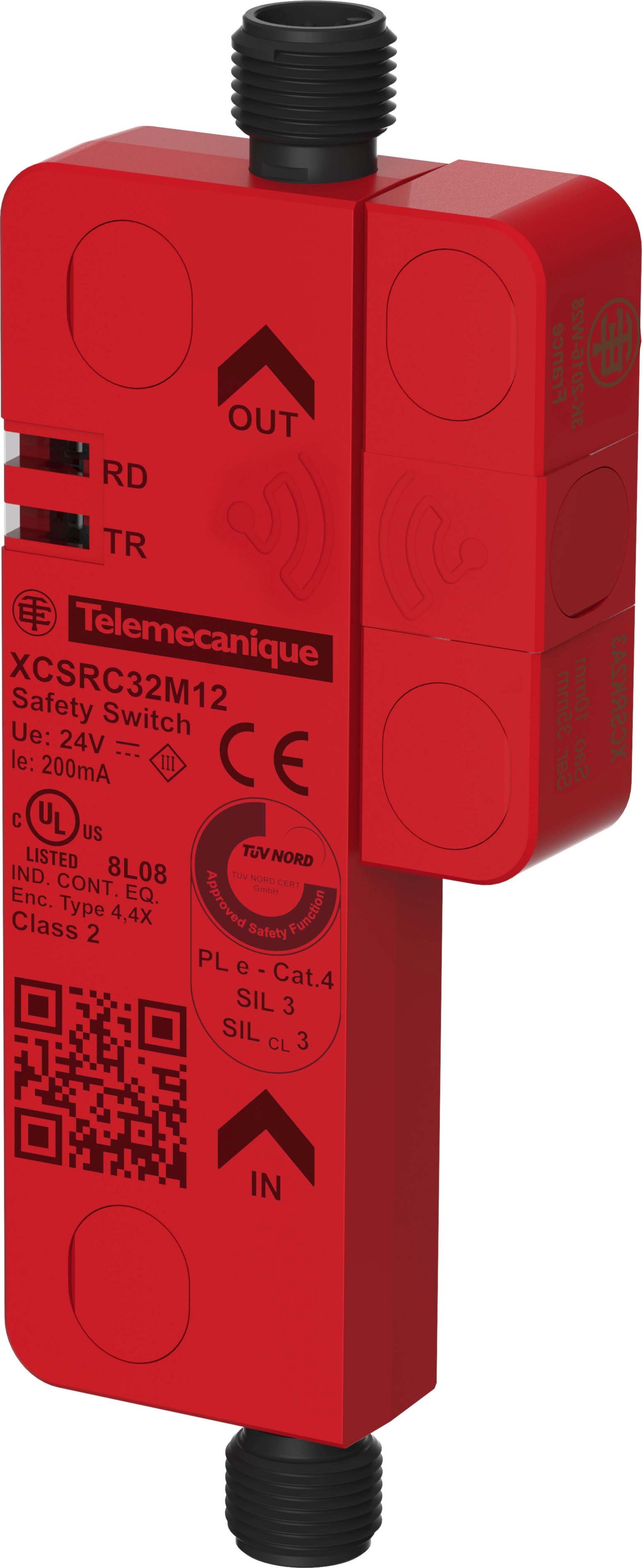 Schneider Electric XCSRC32M12 RFID Sicherheitsschalter DAISYCHAIN mehrfache Paarung