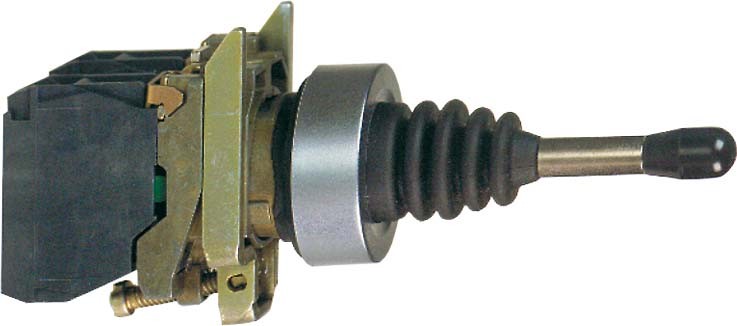 Schneider XD5PA22 Joystick, 2 Richtungen Ø 22 -3 Stellungen, m. Rückzug Nullstellung, 1S