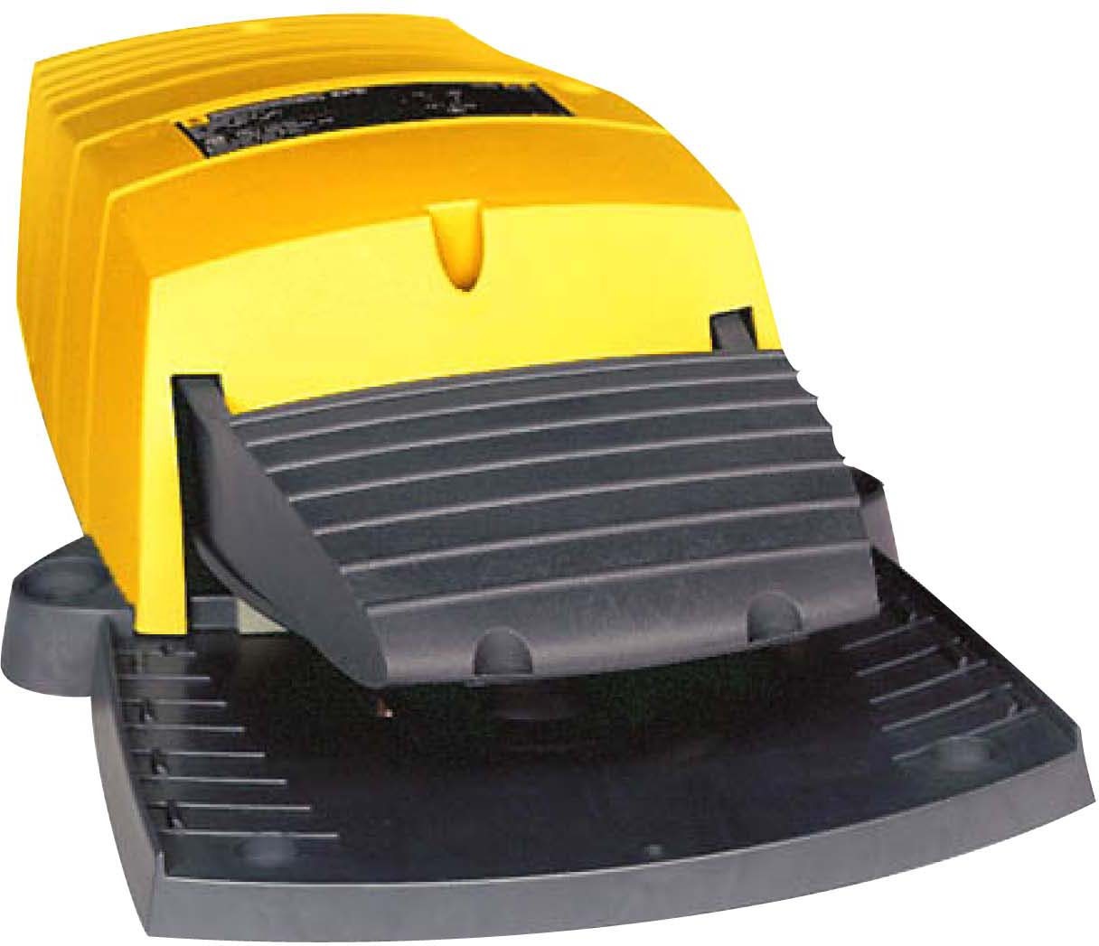 Schneider XPEY110 Fußschalter, Harmony XPE, einfach, Kunststoff, gelb, 1-stufig, 1Ö+1S, IP55