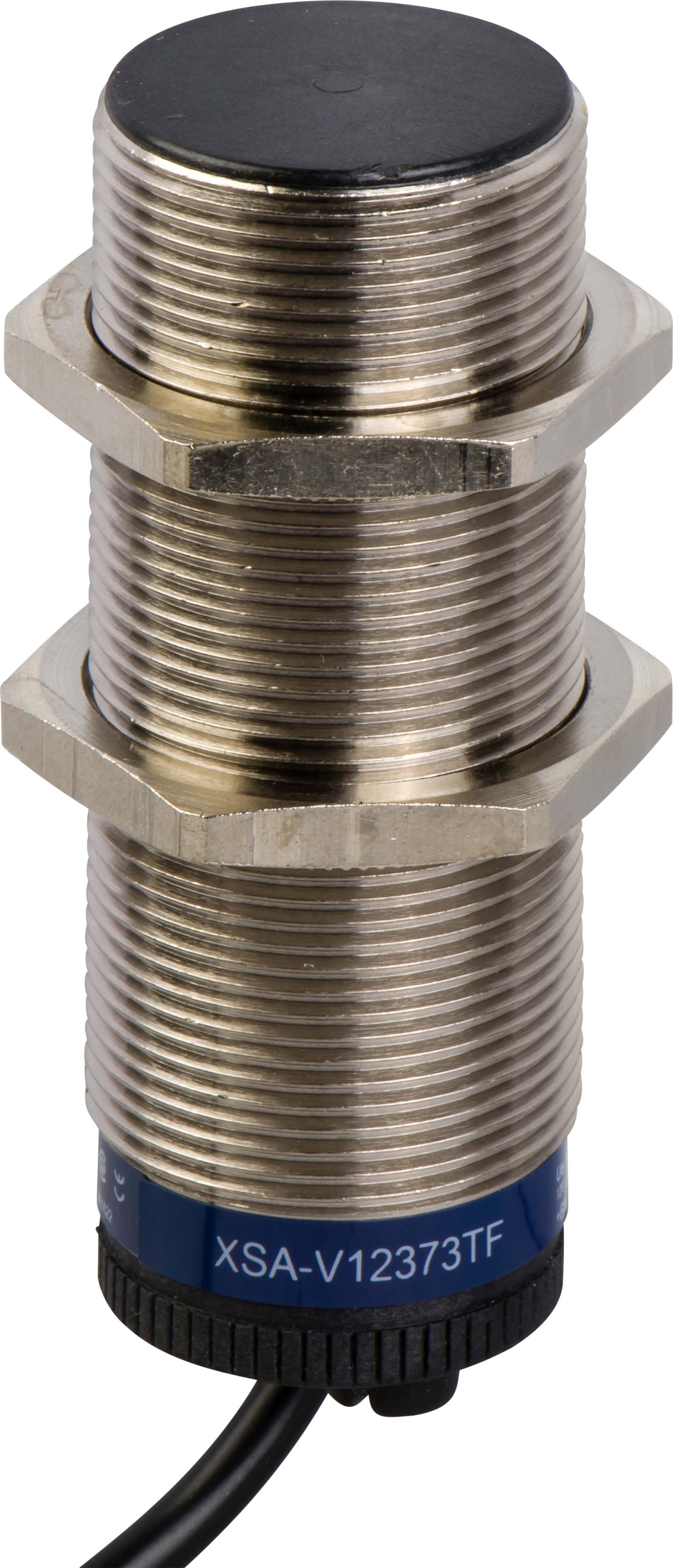 Schneider Electric XSAV12373TF XSAV-Ind. Drehzahlwächter M30 Sn 10mm 120-3000 U/min 12-48 V DC 2 Meter -40°C