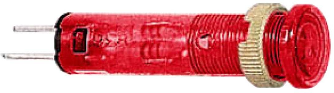 Schneider XVLA234 Leuchtmelder, Harmony XVL, 8mm, rot, geschützte LED, 24V DC, Flachsteckanschluss