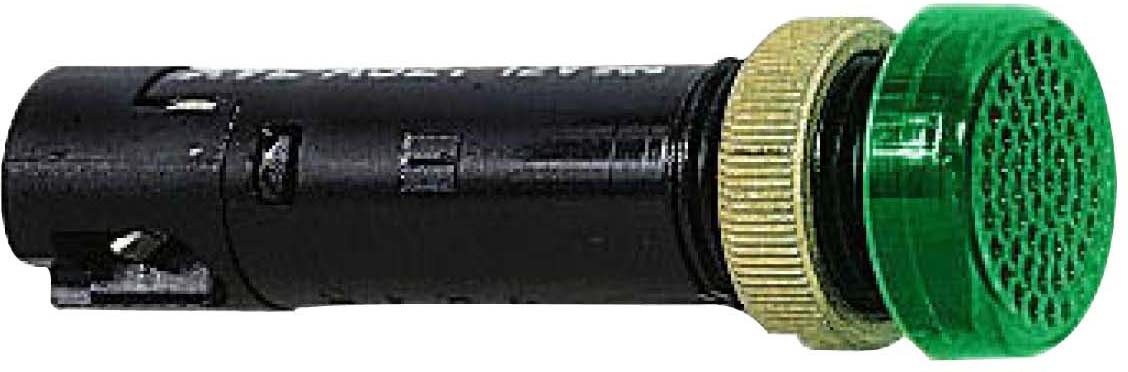 Schneider XVLA323 Leuchtmelder, Harmony XVL, 12mm, grün, geschützte LED, 12V DC, Gewindeanschluss