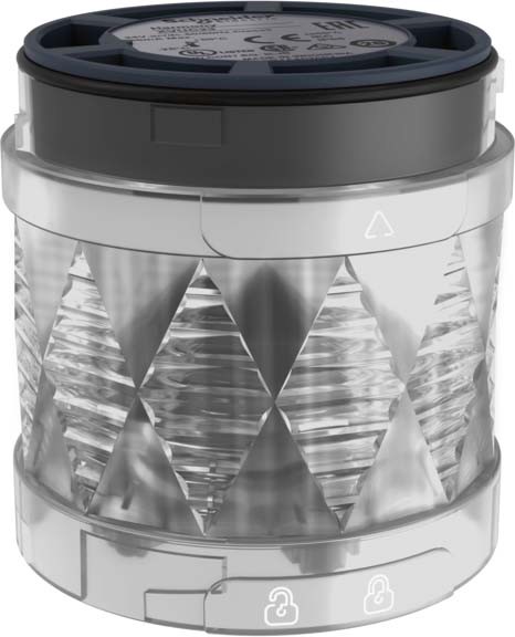 Schneider XVUC29 Leuchtelement, Harmony XVU, modular, 60mm, Multicolor-LED, 6 Farben, 4 Modi, IP65, 24V ACDC