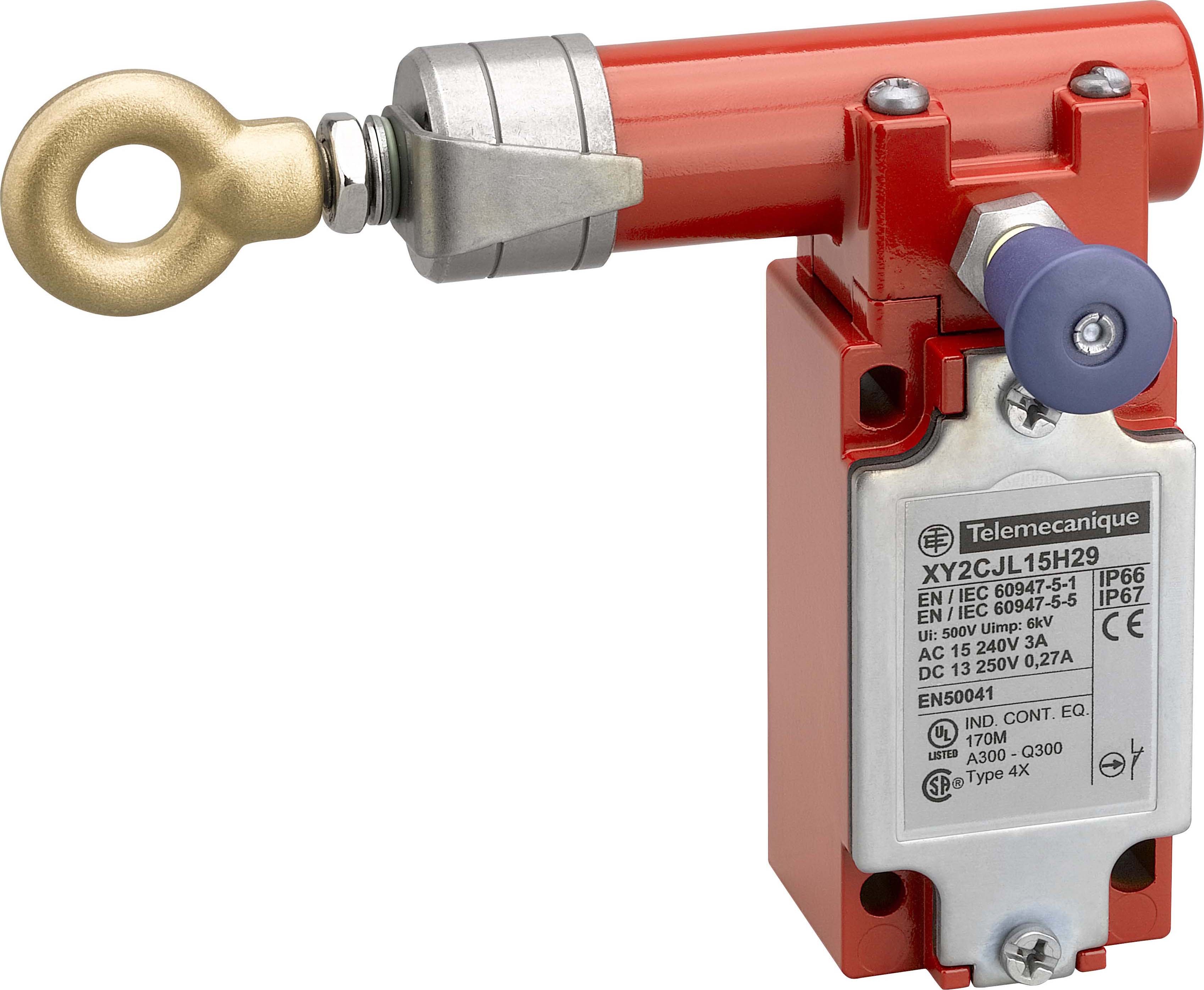 Schneider Electric XY2CJL15H29 Seilzugschalter Links abgewinkelt 1NC+1NO M20