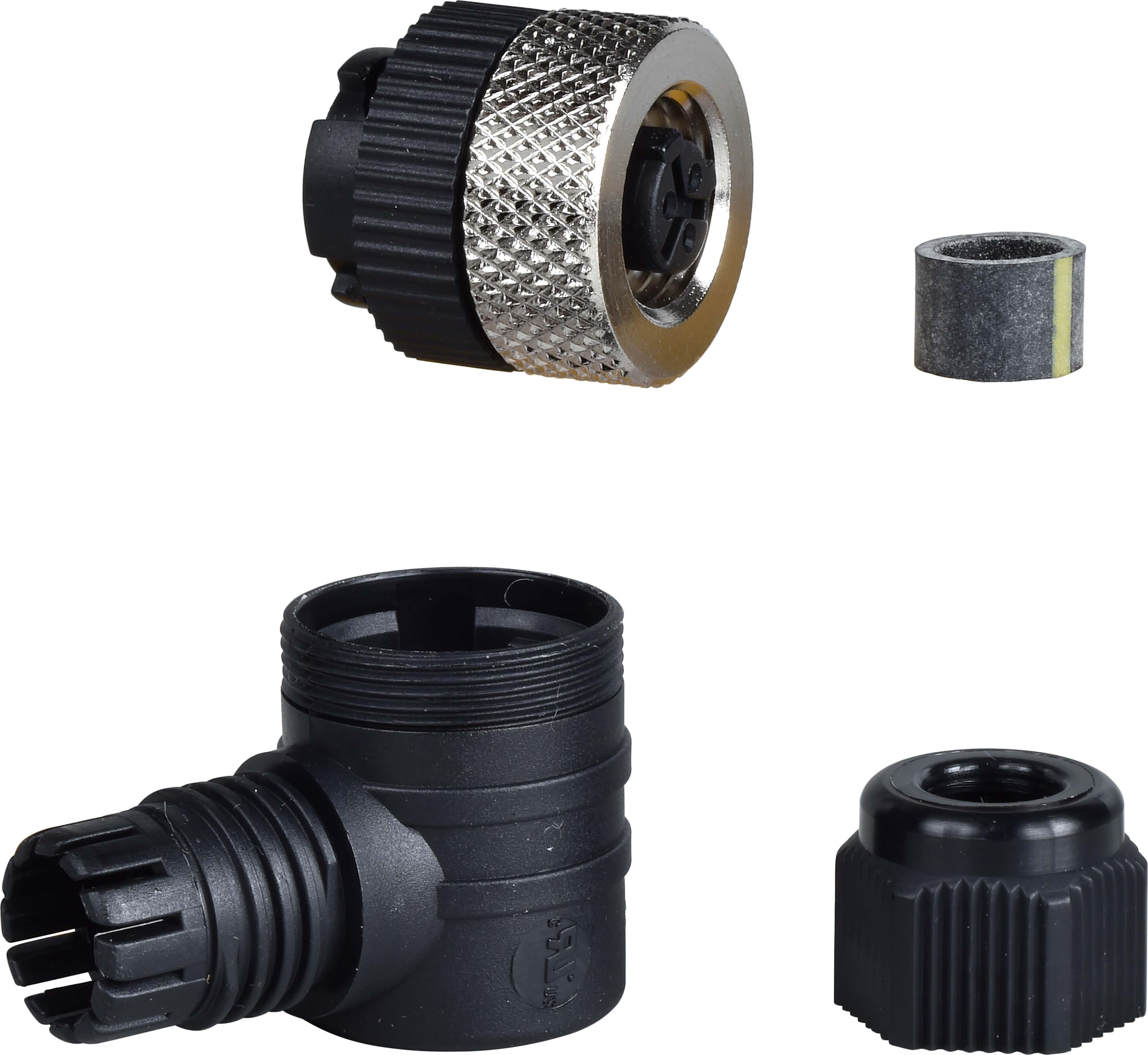 Schneider Electric XZCC20FCM30B Buchse 1/2" 20 UNF 3-polig abgewinkelt Kabelverschraubung Pg 7