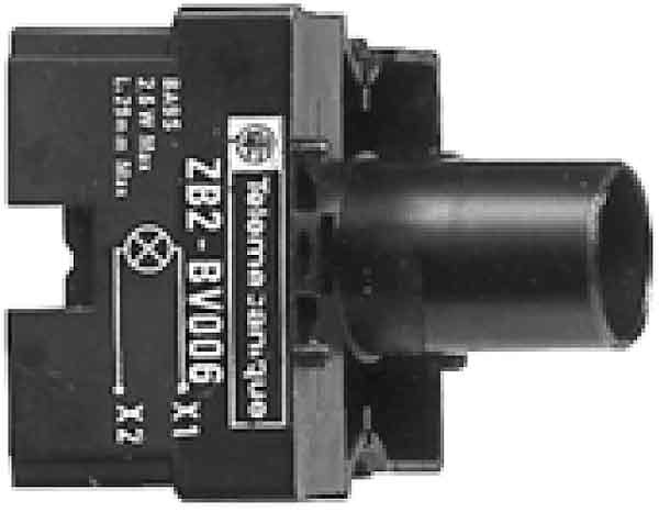 Schneider Electric ZB2BV006 Kontrollleuchtengehäuse