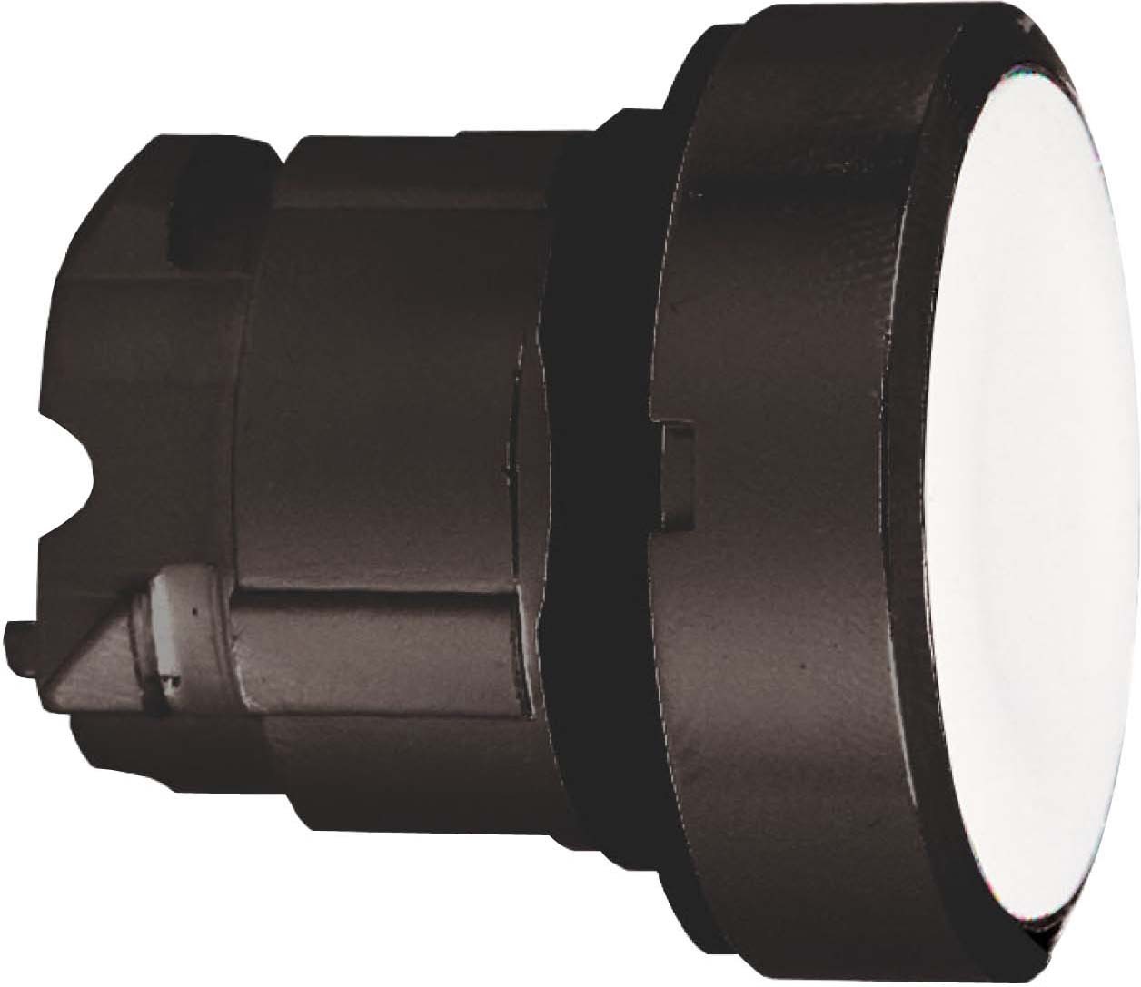 Schneider Electric ZB4BA17 Frontelement für Drucktaster ZB4 tastend weiß Ø 22 mm