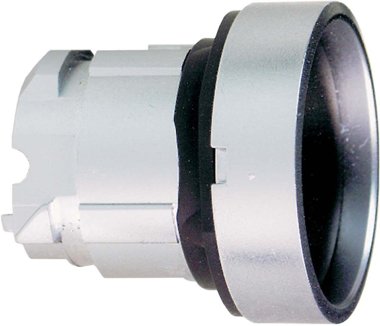 Schneider ZB4BA26 Drucktaster, Frontelement, Harmony XB4, Metall, 22mm, schwarz, zurückgesetzt, unbeschriftet, tastend
