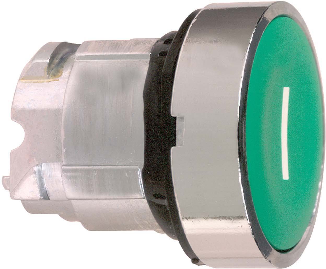 Schneider Electric ZB4BA331 Frontelement für Drucktaster ZB4 tastend grün Ø 22 mm