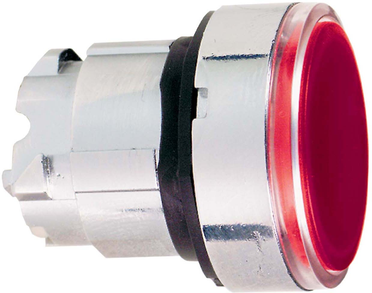 Schneider Electric ZB4BA48 Frontelement für Leuchtdrucktaster ZB4 tastend rot Ø 22 mm