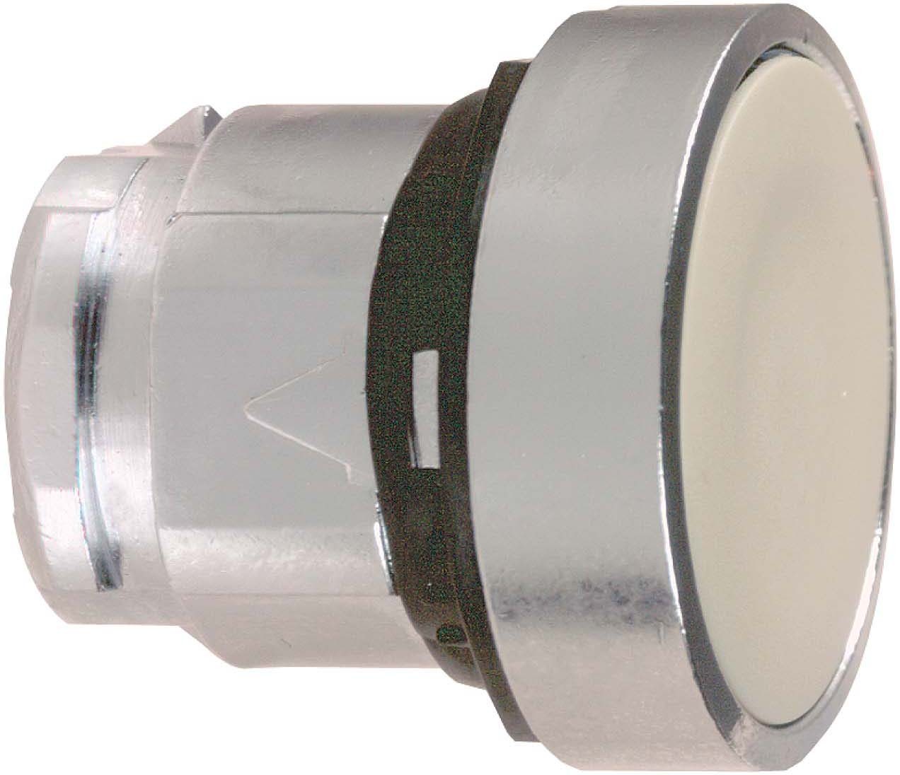 Schneider ZB4BA8 Drucktaster, Frontelement, Harmony XB4, Metall, 22mm, gelb, unbeschriftet, tastend