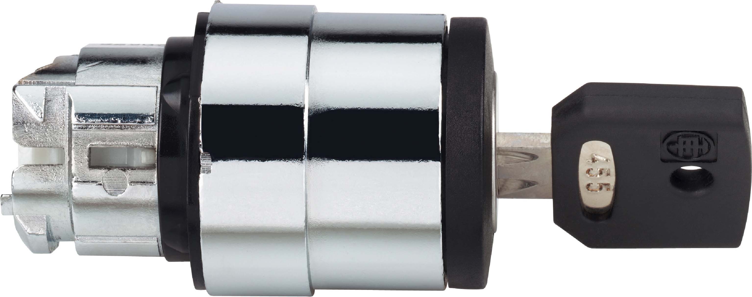 Schneider Electric ZB4BG037 Frontelement für Schlüsselschalter ZB4 3 Positionen