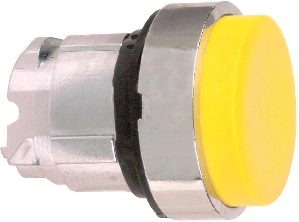 Schneider ZB4BL5 Drucktaster, Frontelement, Harmony XB4, Metall, 22mm, orange, vorstehend, unbeschriftet, tastend