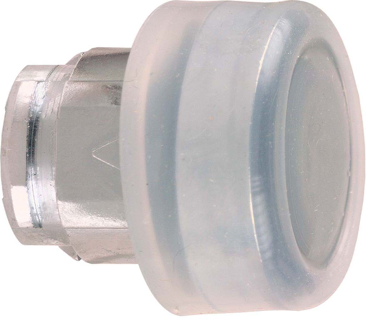 Schneider ZB4BP2 Drucktaster, Frontelement, Harmony XB4, Metall, 22mm, schwarz, vorstehend, unbeschriftet, tastend, mit Schutzkappe
