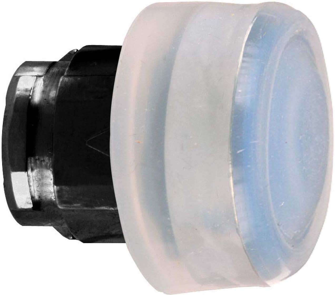 Schneider Electric ZB4BP67 Frontelement für Drucktaster ZB4 tastend blau Ø 22 mm