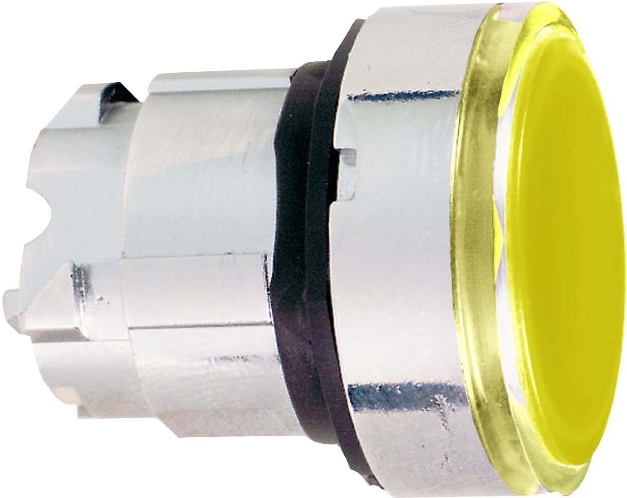 Schneider Electric ZB4BW353 Frontelement für Leuchtdrucktaster ZB4 tastend orange Ø 22 mm