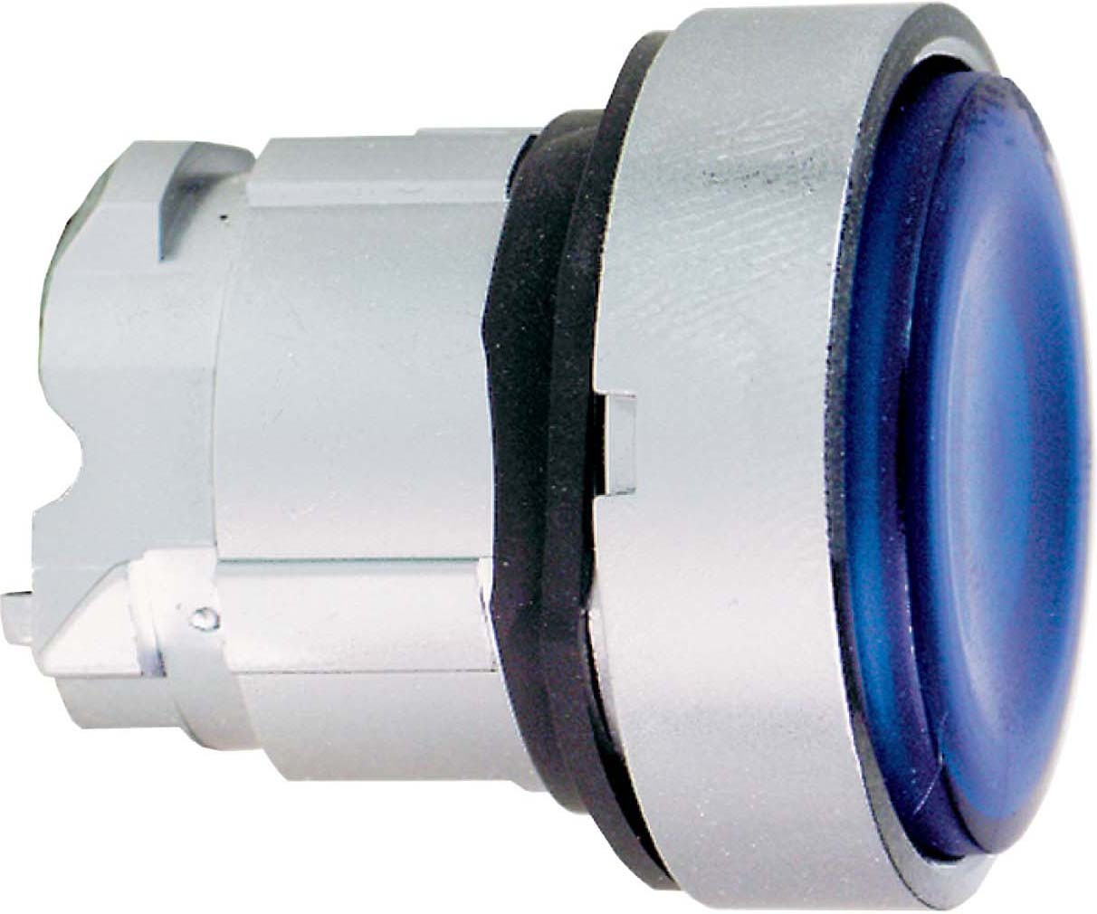 Schneider Electric ZB4BW363 Frontelement für Leuchtdrucktaster ZB4 tastend blau Ø 22 mm