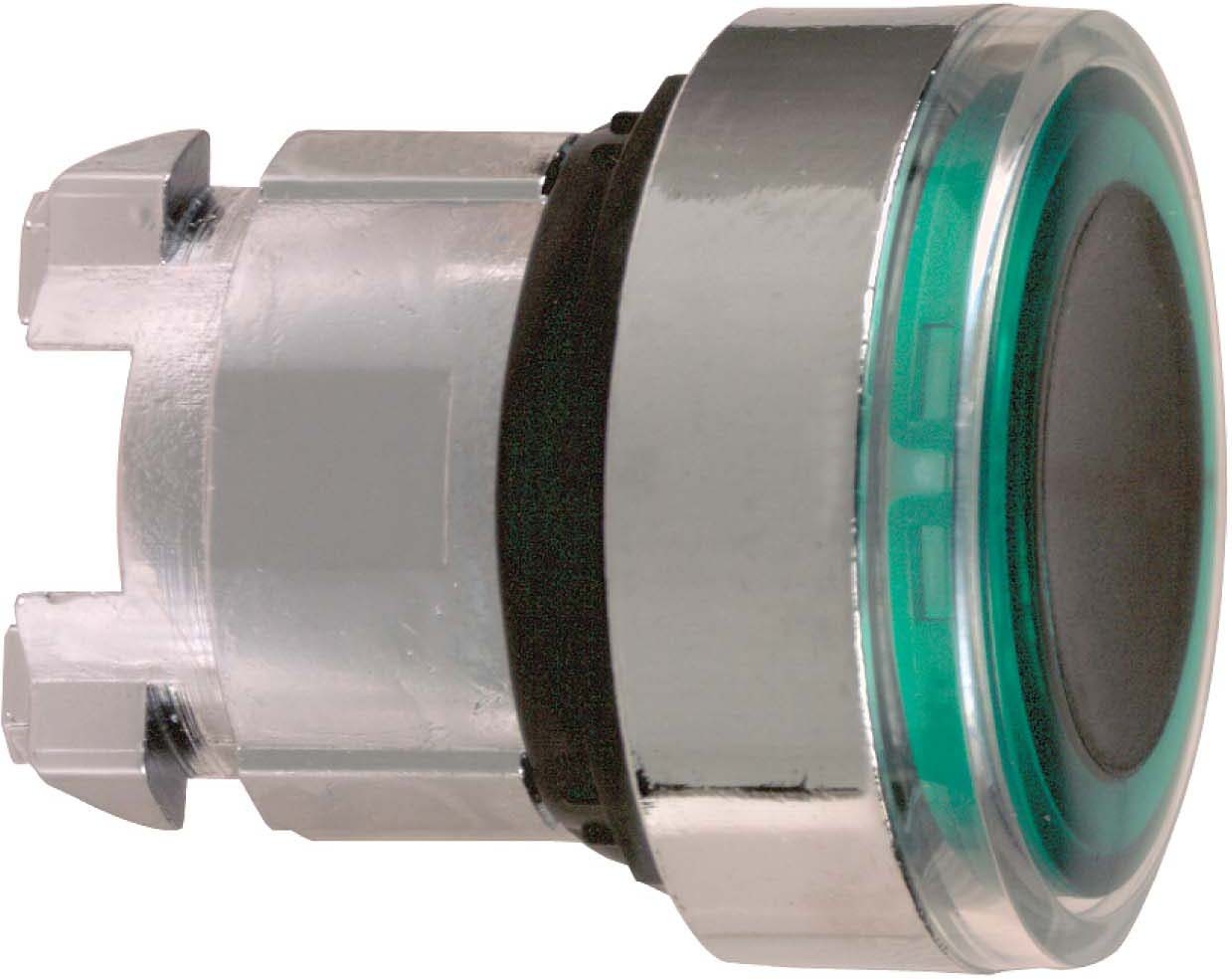 Schneider Electric ZB4BW933 Frontelement für Leuchtdrucktaster ZB4 tastend grün Ø 22 mm